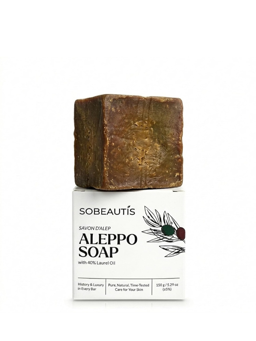 Aleppo Soap - Laurel Oil Brown Bar